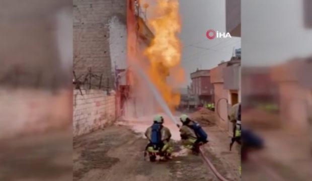 Kahramanmaraş'ta doğal gaz patlaması: 3 yaralı