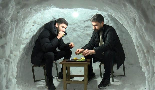 Muş'ta kar &ccedil;ay ocağı işletmecisine yaradı! 10 g&uuml;nde yeni mekan sahibi oldu