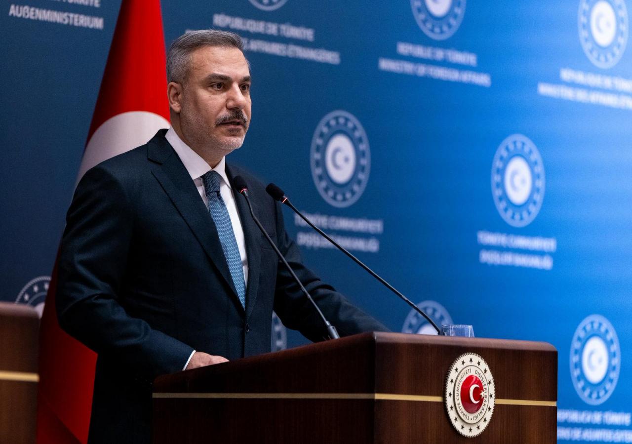 Dışişleri Bakanı Hakan Fidan, İstanbul’da düzenlenen ortak basın toplantısında açıklamalarda bulundu.