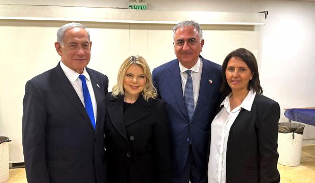 S&uuml;rg&uuml;ndeki Pehlevi İsrail'e sığındı! T&uuml;m d&uuml;nyaya bomba İran &ccedil;ağrısı! Yardım talep etti