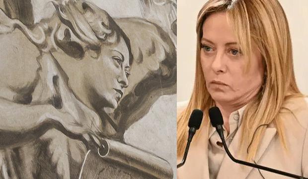 Restorasyondan &ccedil;ıkan melek! Tıpatıp benziyor