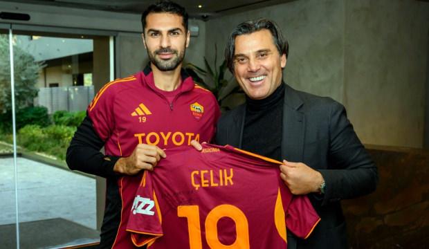Roma'yı ziyaret eden Montella, Zeki &Ccedil;elik'le g&ouml;r&uuml;şt&uuml;