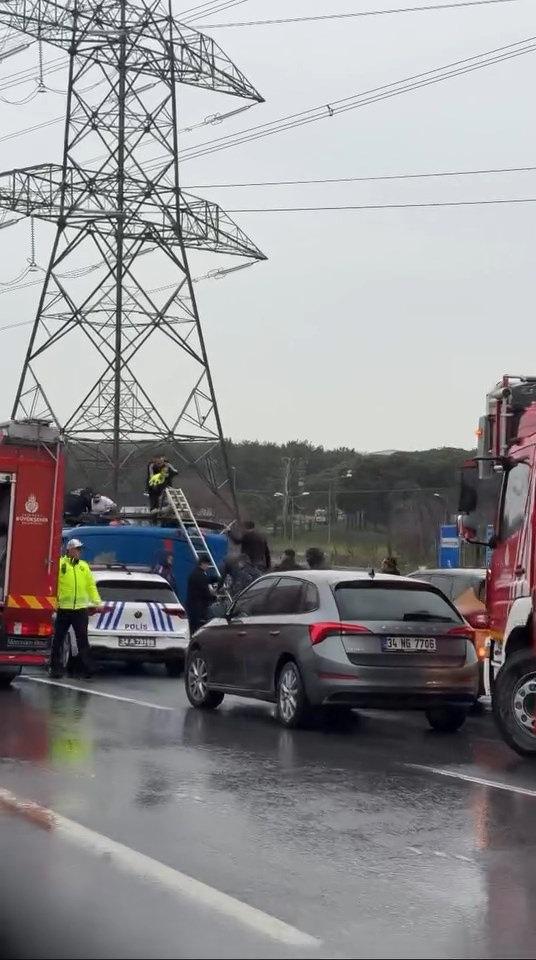 Kaza yeri görüntüsü 