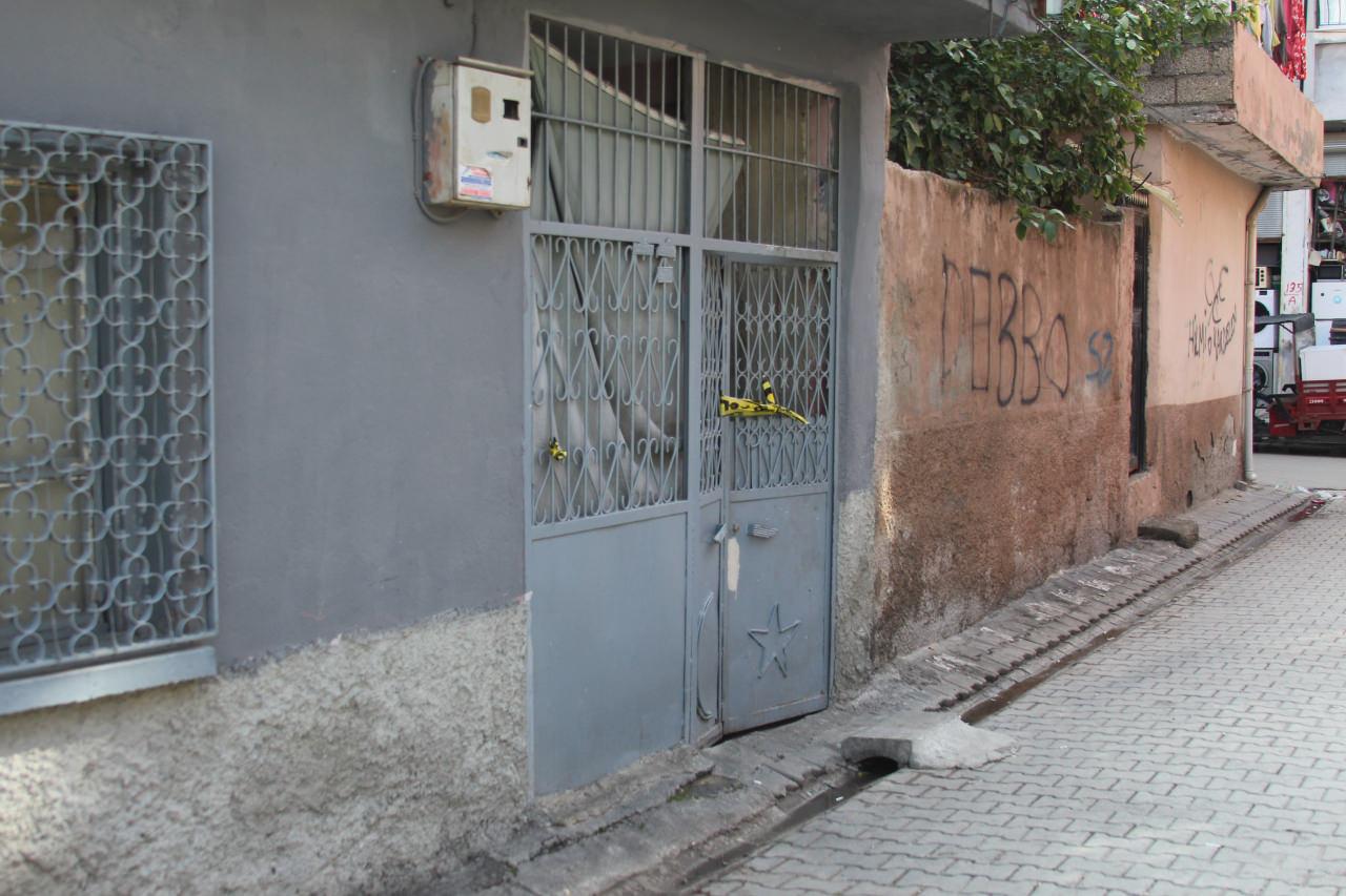 Cinayetin yaşandığı olay yeri. 