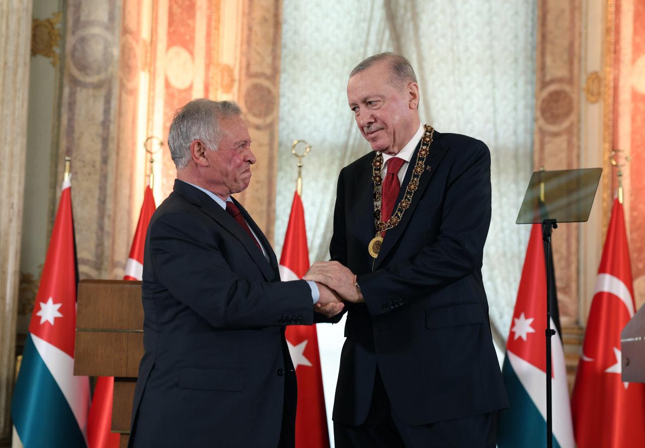 Recep Tayyip Erdoğan ve Kral 2. Abdullah