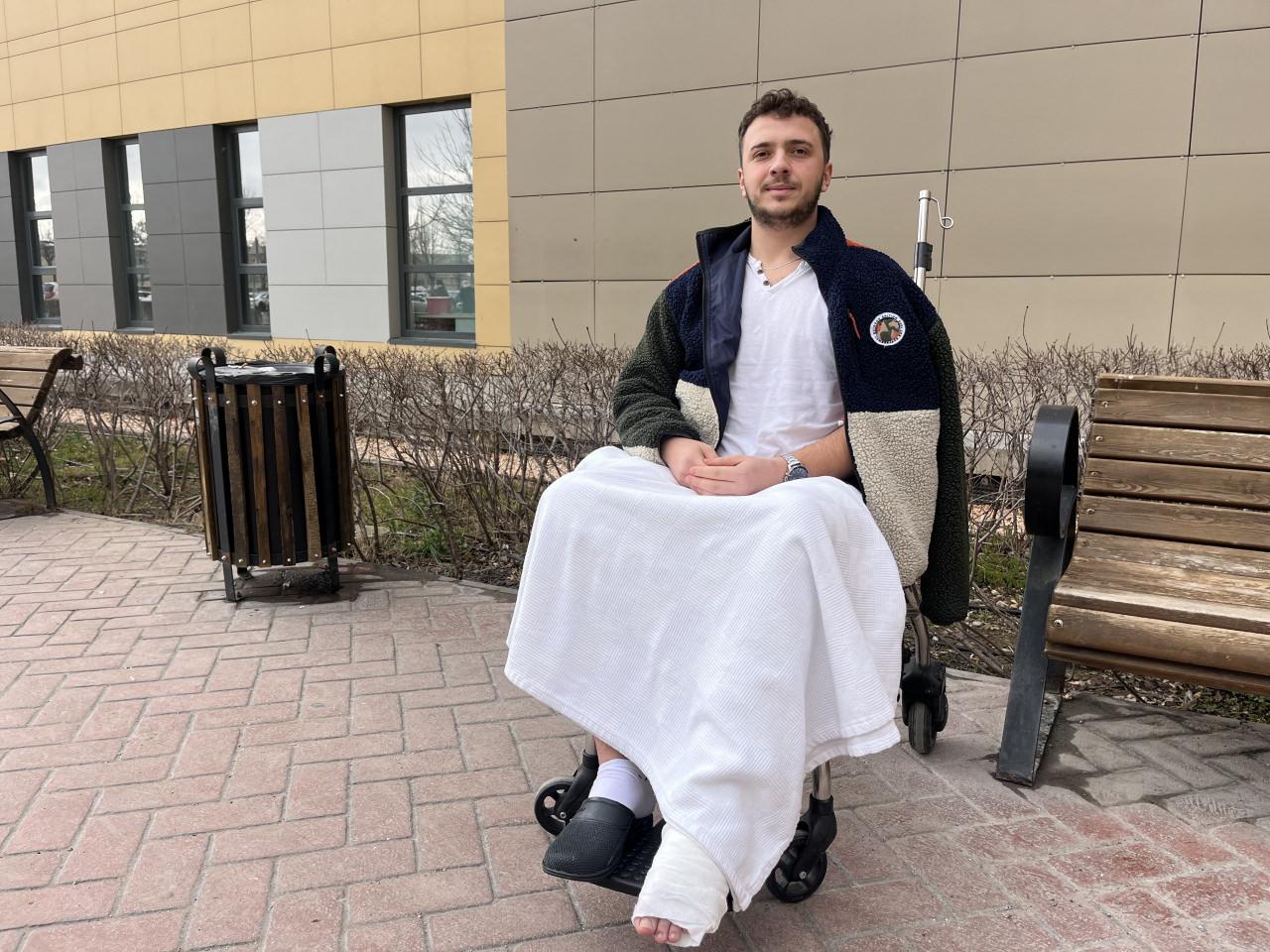 Kazada yaralı kurtulan Yağız Oğuz