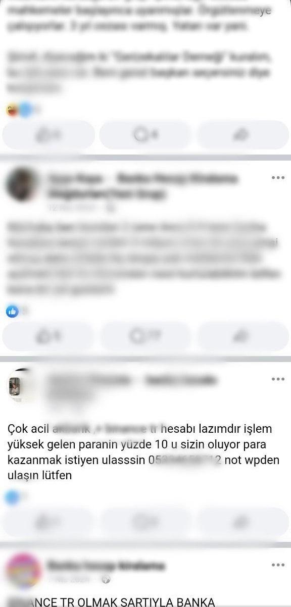 IBAN bilginizi isteyen kişiler ile yaptığınız yazışmaları silmeyin. 