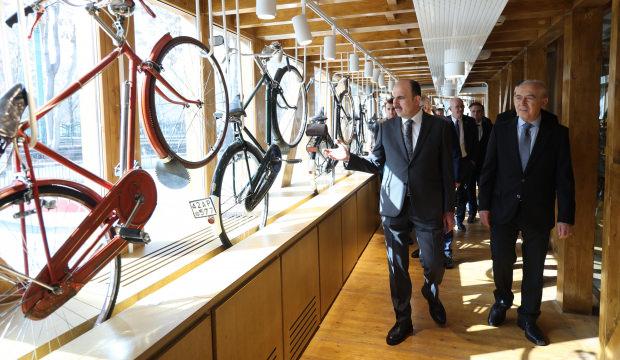 Avrupa Bisiklet Birliği Başkanı Casa, Başkan Altay&rsquo;ı ziyaret etti