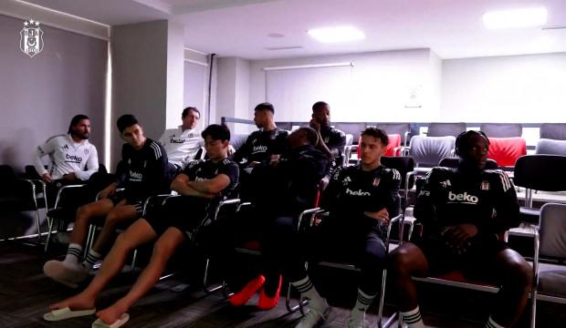 Beşiktaş'ın yeni transferleri, BJK Nevzat Demir Tesisleri'ne giriş yaptı