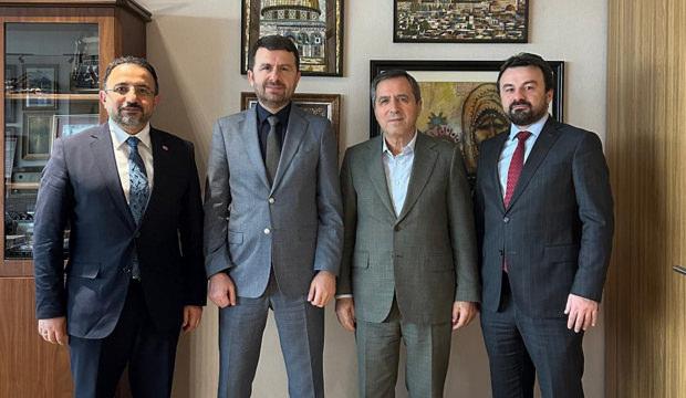 BİK Genel M&uuml;d&uuml;r&uuml; Ab&shy;dul&shy;ka&shy;dir &Ccedil;ay'dan Kanal7 Medya Grubu'na ziyaret