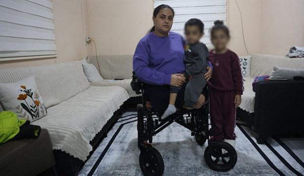 Depremde eşini, 2 &ccedil;ocuğunu ve bacaklarını kaybeden kadın mahkemelik oldu