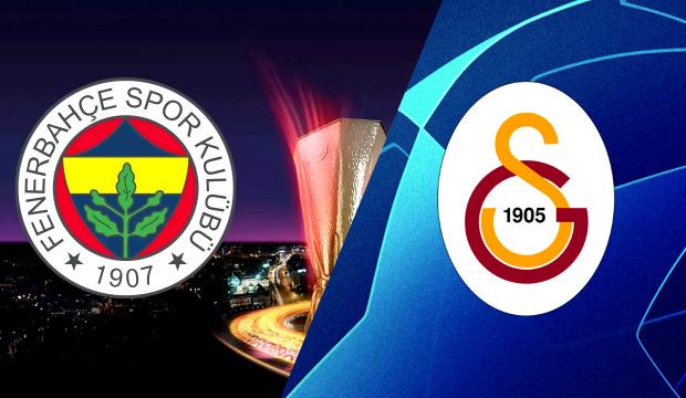 Fenerbah&ccedil;e ve Galatasaray'ın Avrupa listeleri belli oldu