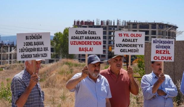 İzmir'in fiyaskosu: 3 Belediye Başkanı değişti 15 senedir bitmedi: Mağdurlar isyan ediyor