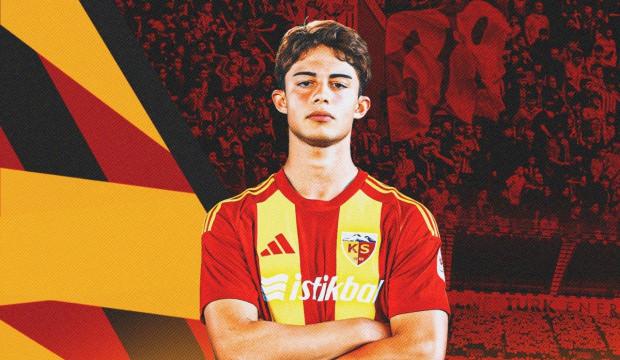 Kayserispor'un 18 yaşındaki gen&ccedil; futbolcusuna milli davet