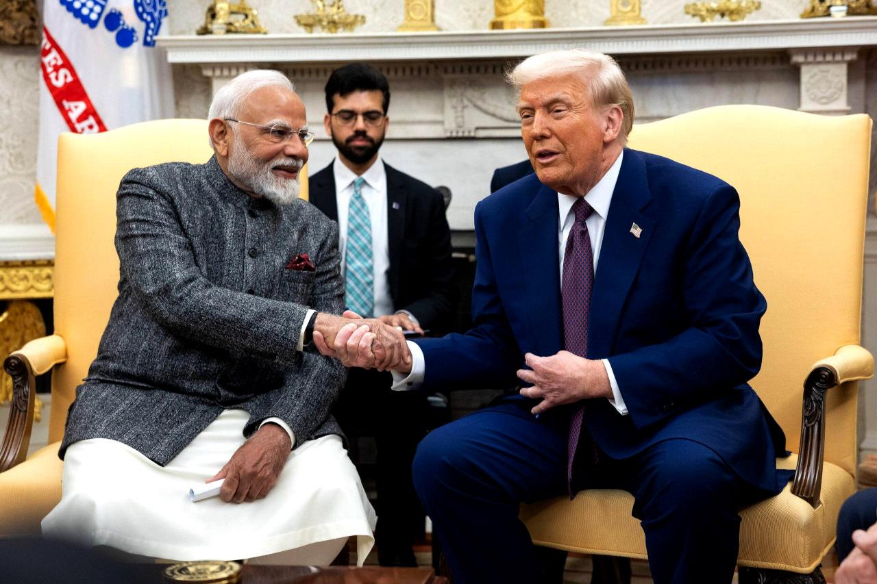 Narendra Modi ve Donald Trump
