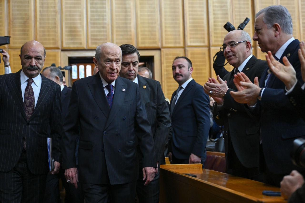 Milliyetçi Hareket Partisi (MHP) Genel Başkanı Devlet Bahçeli, partisinin TBMM Grup Toplantısı'na katıldı.