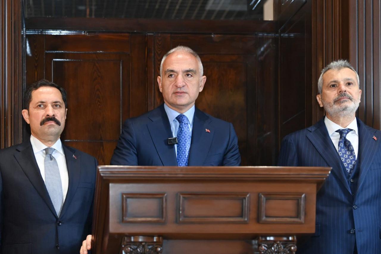 Bakan Ersoy Hatay’dan duyurdu