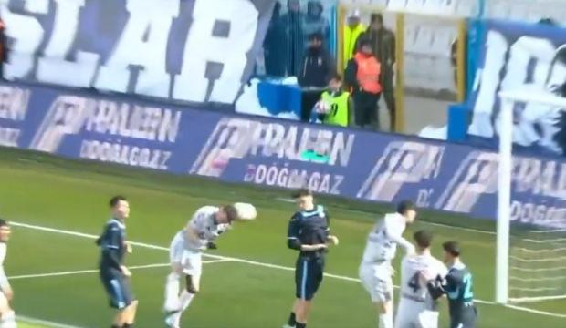 1. Lig ma&ccedil;ında iptal edilen gol spikeri isyan ettirdi!