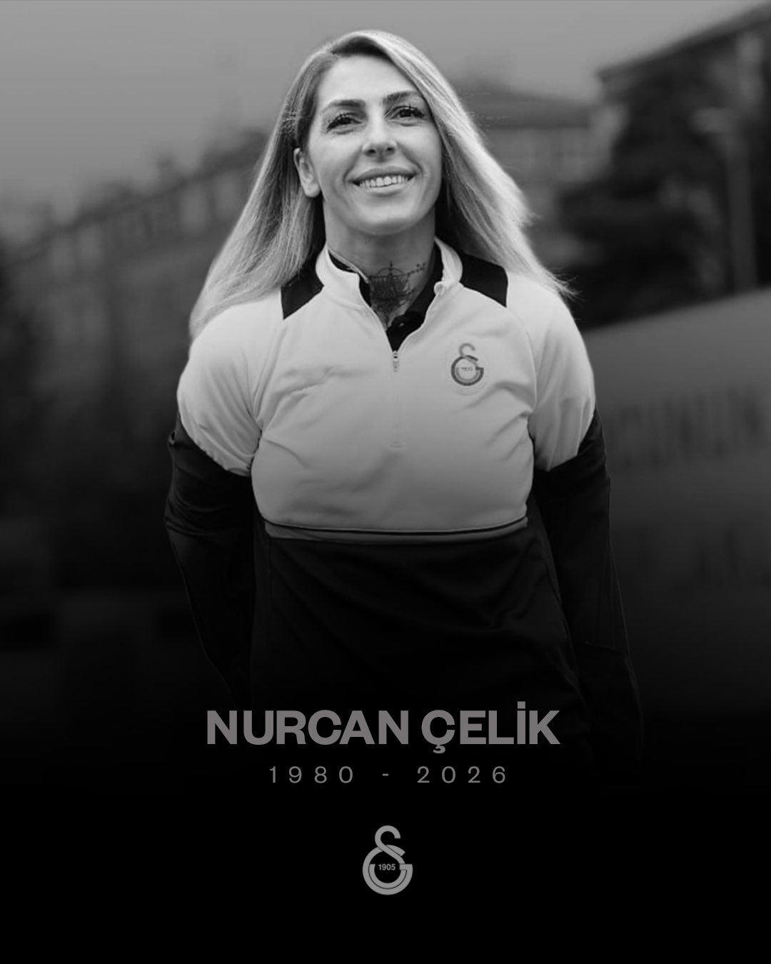 Galatasaray, X üzerinden Nurcan Çelik'in bir fotoğrafını yayınladı.