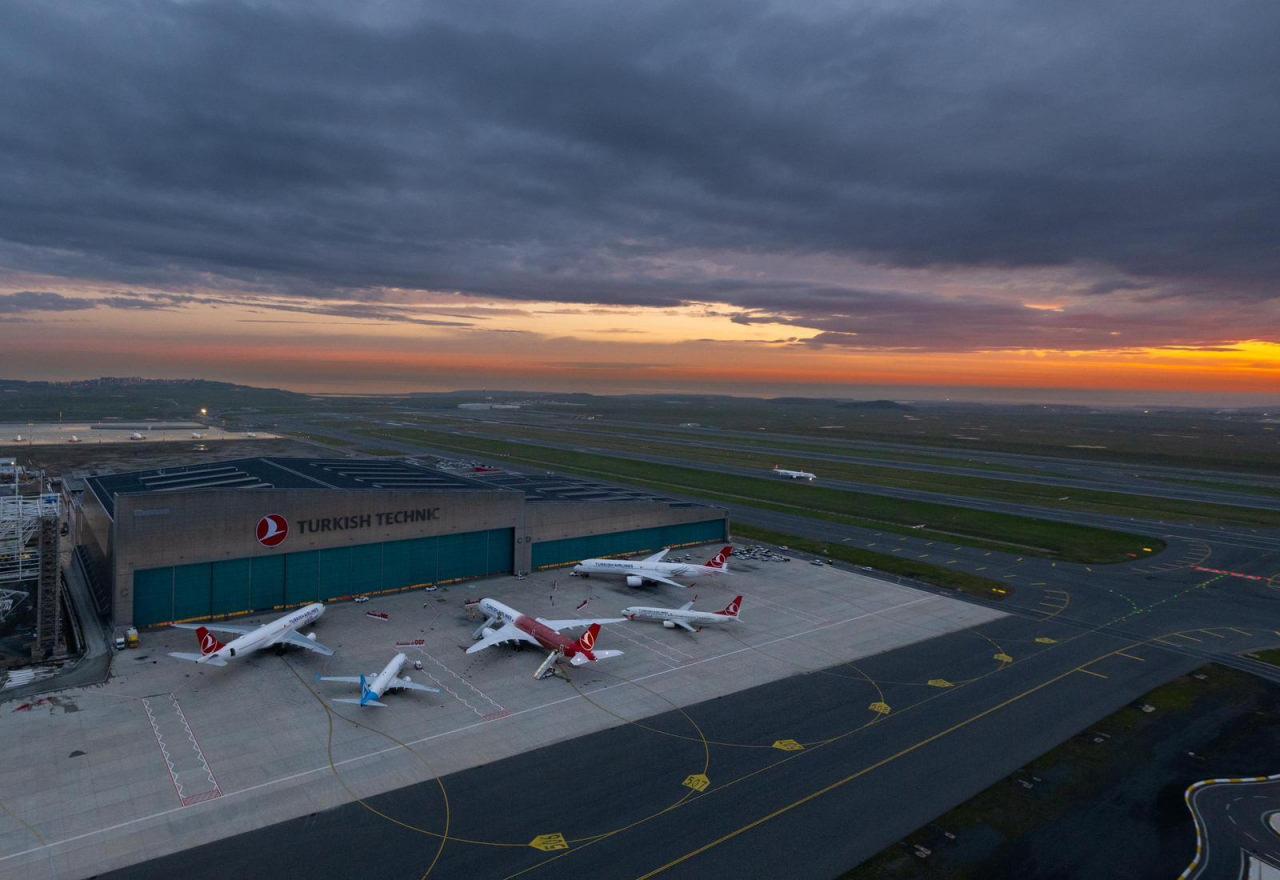 THY 500. uçağını tanıttı