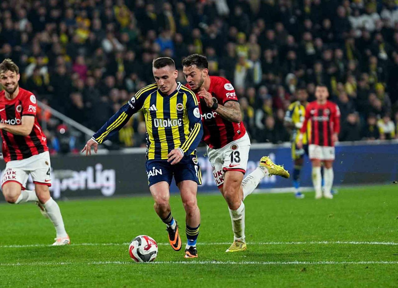 Fenerbahçe-Gençlerbirliği maçından bir kare