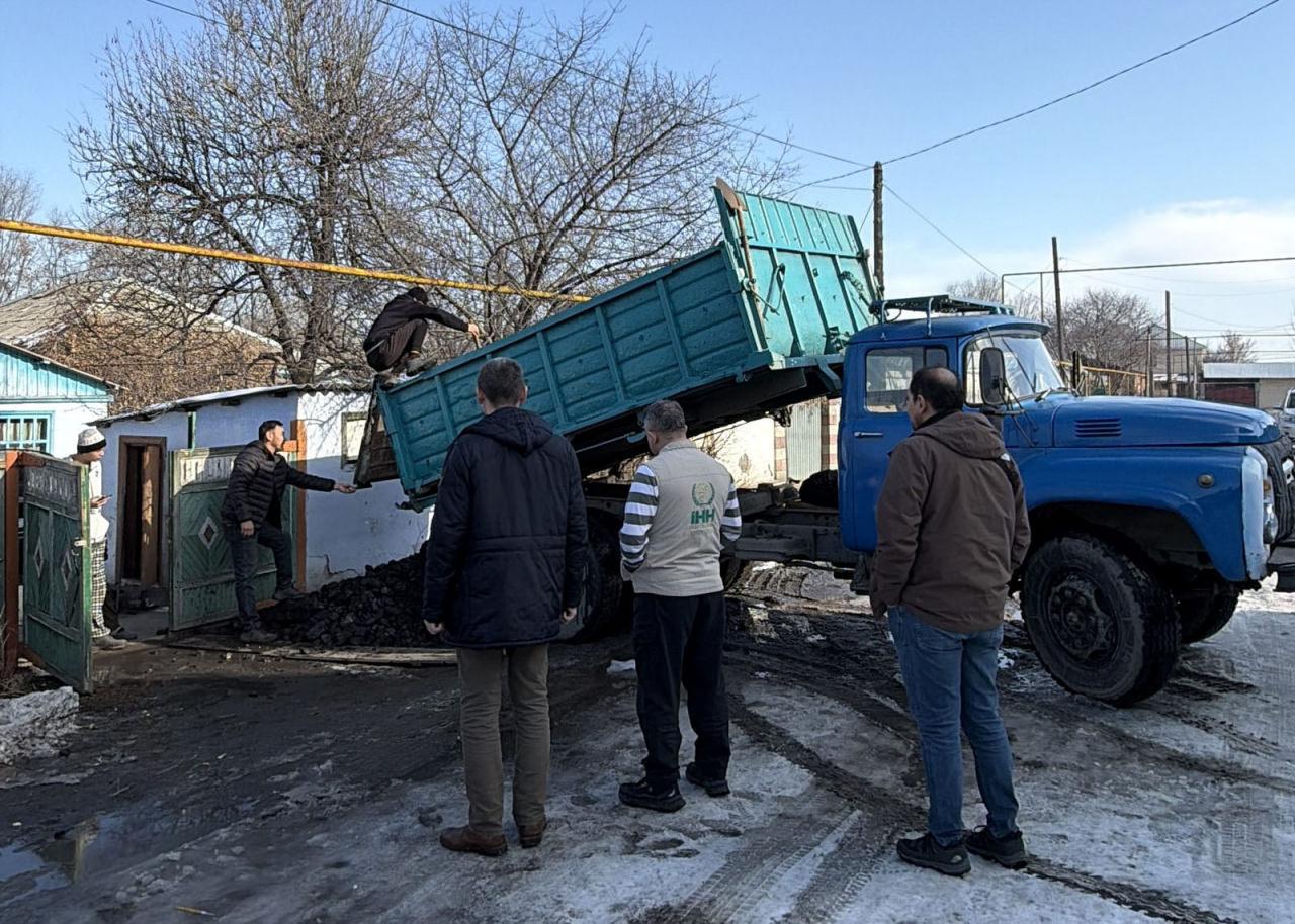 İHH kış yardım çalışmalarına devam ediyor. 