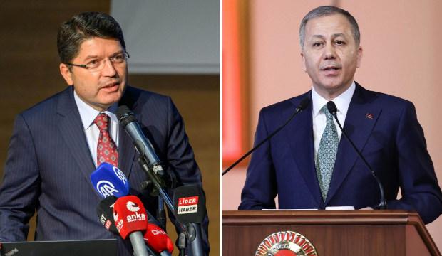 Ali Yerlikaya ve Yılmaz Tun&ccedil;'tan peş peşe paylaşım