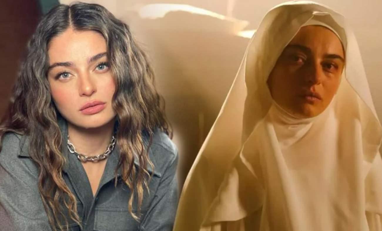Ay&ccedil;a Ayşin Turan yeni rol&uuml; i&ccedil;in tesett&uuml;re girdi! Hayranları &ouml;vg&uuml;ler yağdırdı