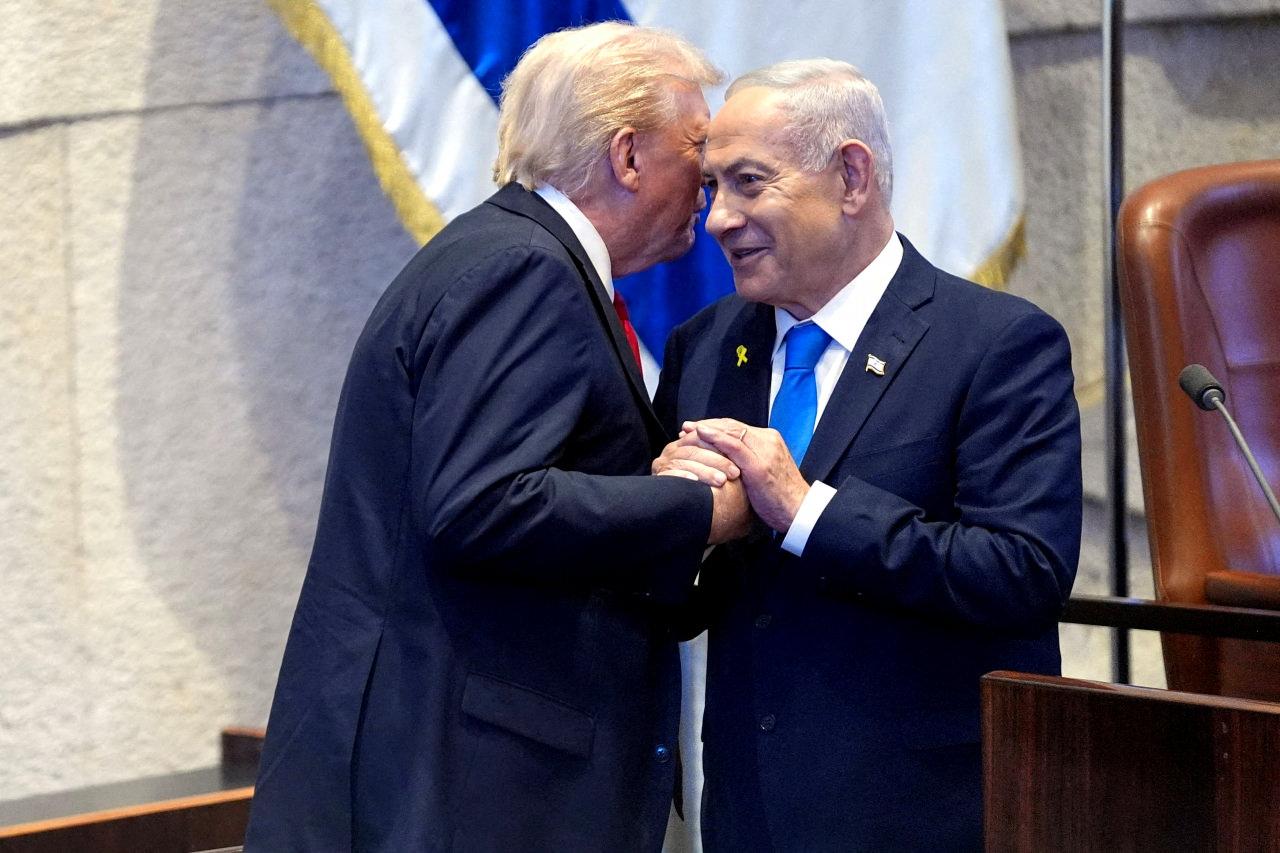 Binyamin Netanyahu ve Donald Trump