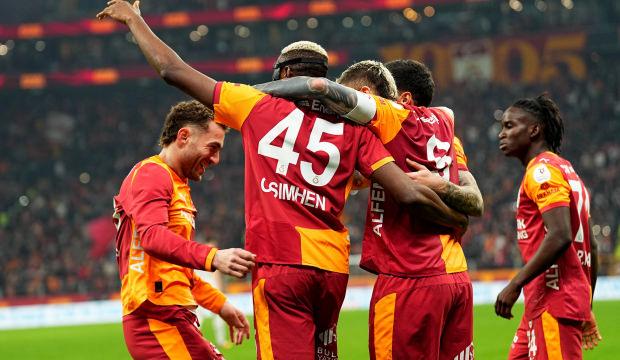 Galatasaray puan ve golleri eşitledi