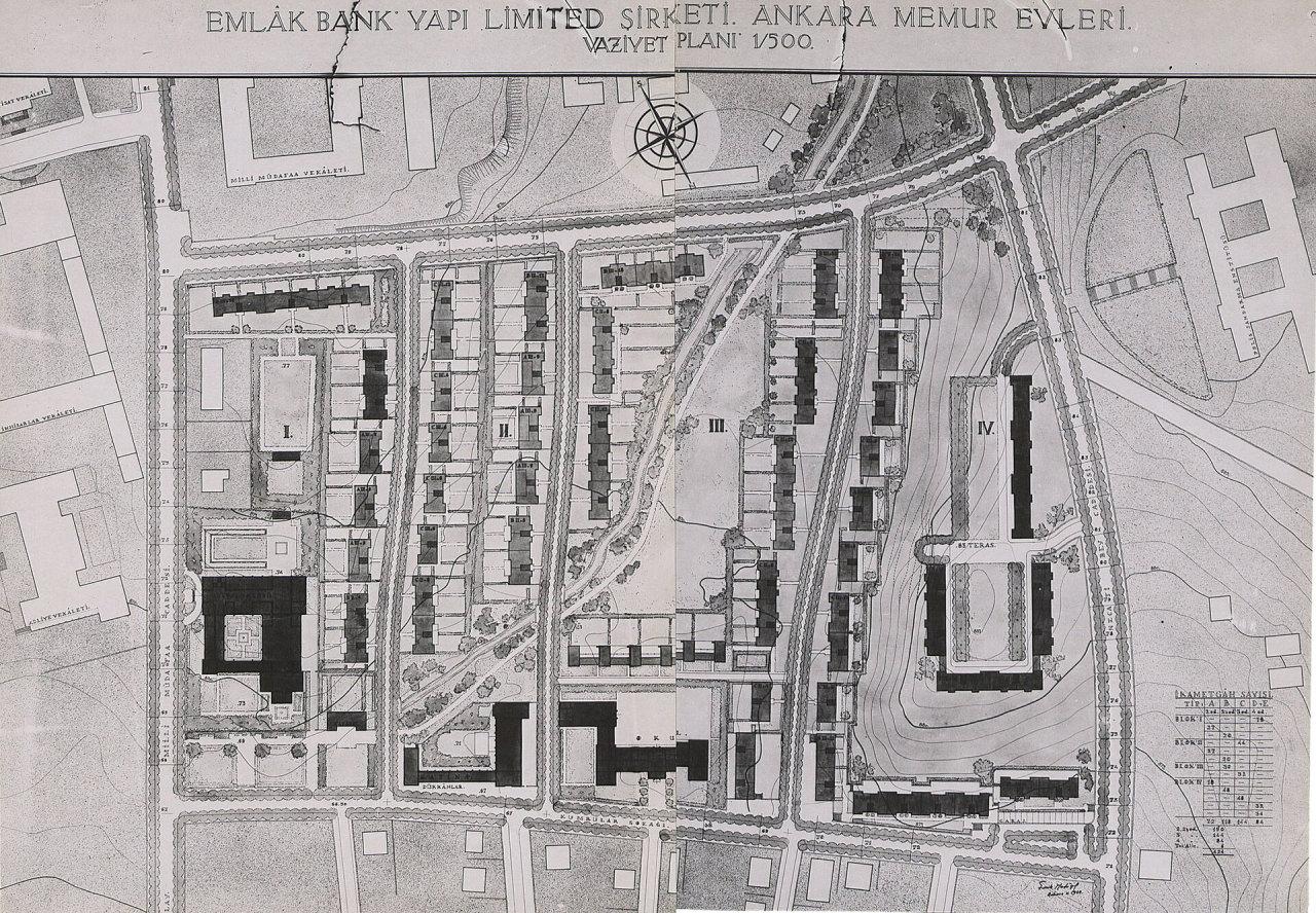 Saraçoğlu Evleri Vaziyet Planı