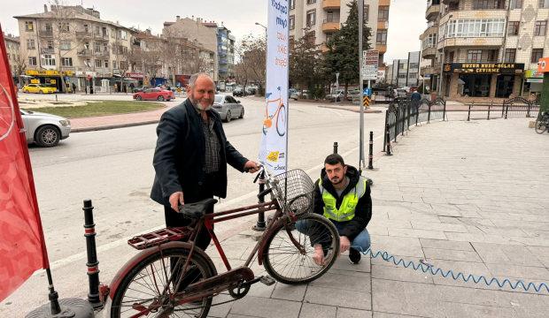 Konya B&uuml;y&uuml;kşehir'den 'D&uuml;nya Kışın İşe Bisikletle Gitme G&uuml;n&uuml;' etkinlikleri