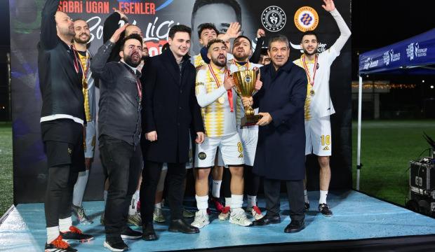 Sabri Ugan Sokak Ligi'nde şampiyon yine Esenler Şatto