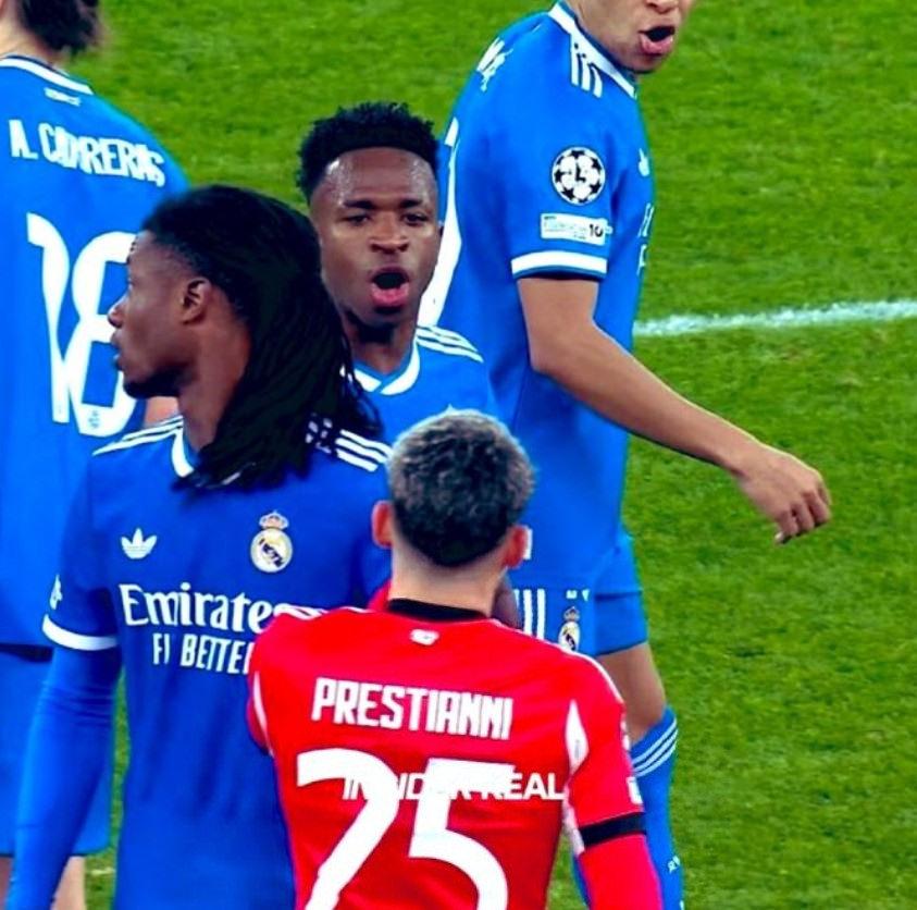 Prestianni'nin Vinicius'a ırkçı söylemlerde bulunduğu iddia ediliyor