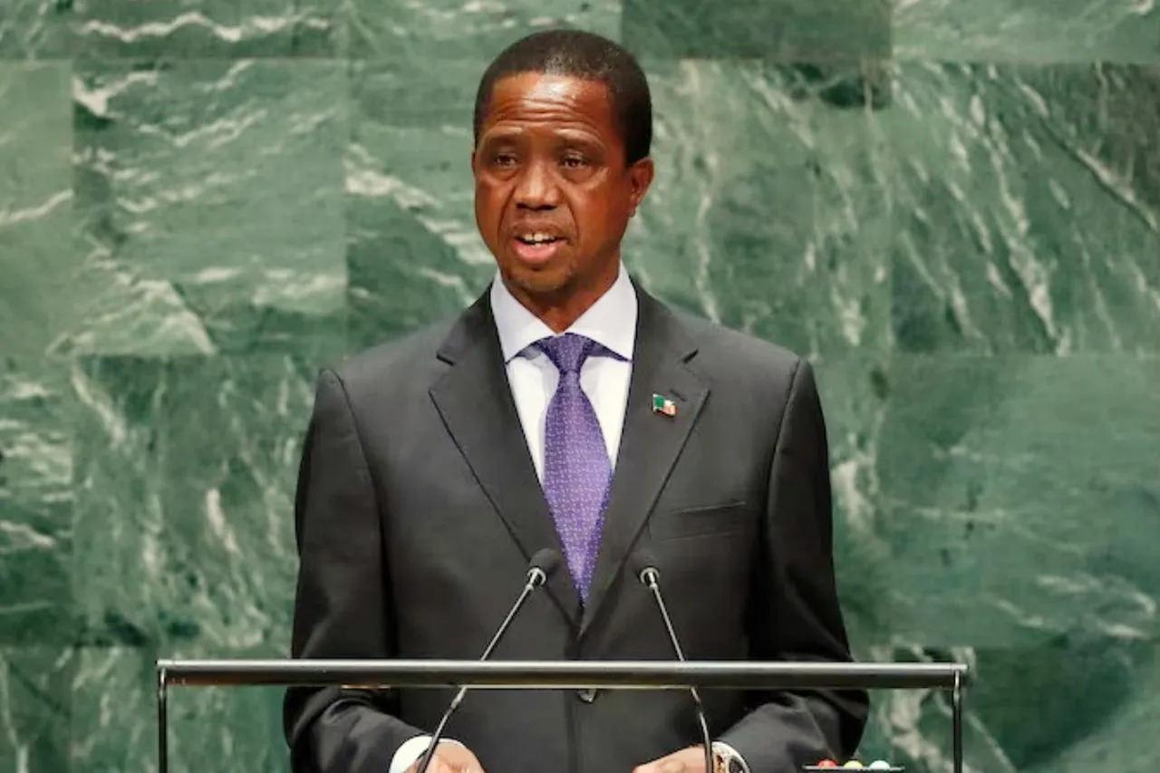 Zambiya’nın eski Cumhurbaşkanı Edgar Chagwa Lungu