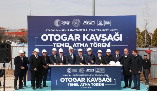 Konya&rsquo;da ulaşım yatırımlarında dev bir adım daha: Otogar Kavşağı&rsquo;nın temeli atıldı!