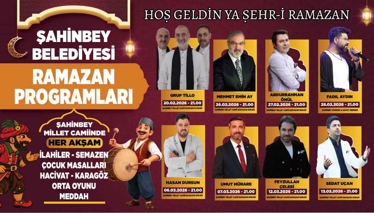 Şahinbey Belediyesi Ramazan programı