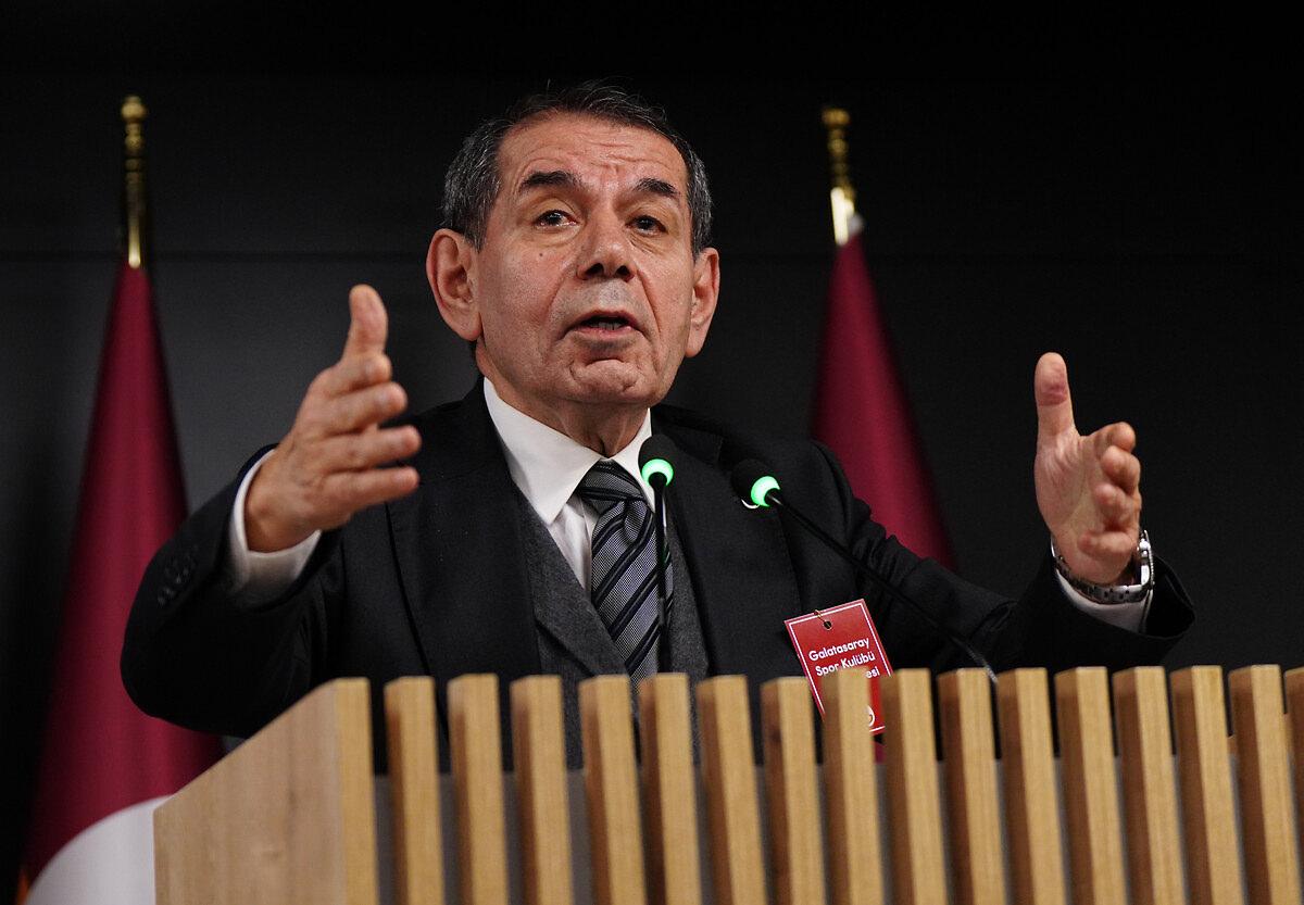 Dursun Özbek, Şubat Ayı Divan Kurulu Olağan Toplantısı'nda.