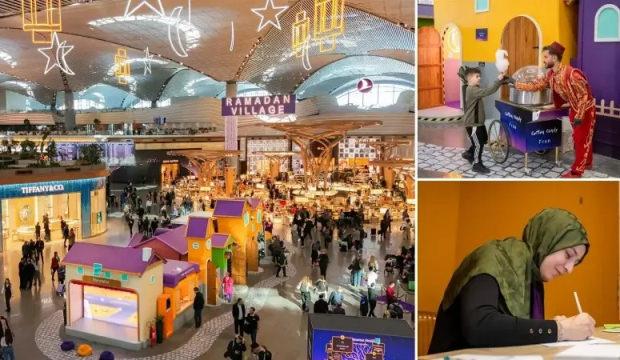 Gelenekten geleceğe: İGA İstanbul Havalimanı&rsquo;nda 'Ramazan Şenliği' başladı!