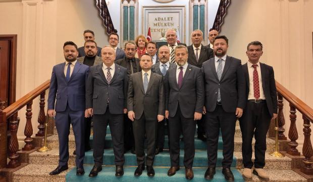 Bakan G&uuml;rlek, Nevşehir heyetini kabul etti