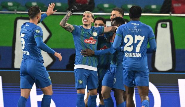 &Ccedil;aykur Rizespor 6 ma&ccedil;lık galibiyet hasretini bitirdi
