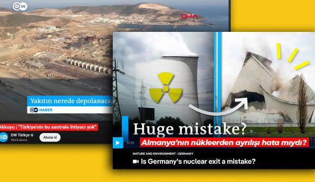 DW'nin n&uuml;kleer enerji ikiy&uuml;zl&uuml;l&uuml;ğ&uuml;: Almanya İ&ccedil;in 'İhtiya&ccedil;' T&uuml;rkiye İ&ccedil;in 'Gereksiz'