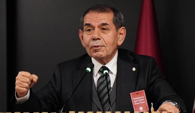 Galatasaray Başkanı Dursun &Ouml;zbek'ten 'adaylık' sorusuna ilk yanıt