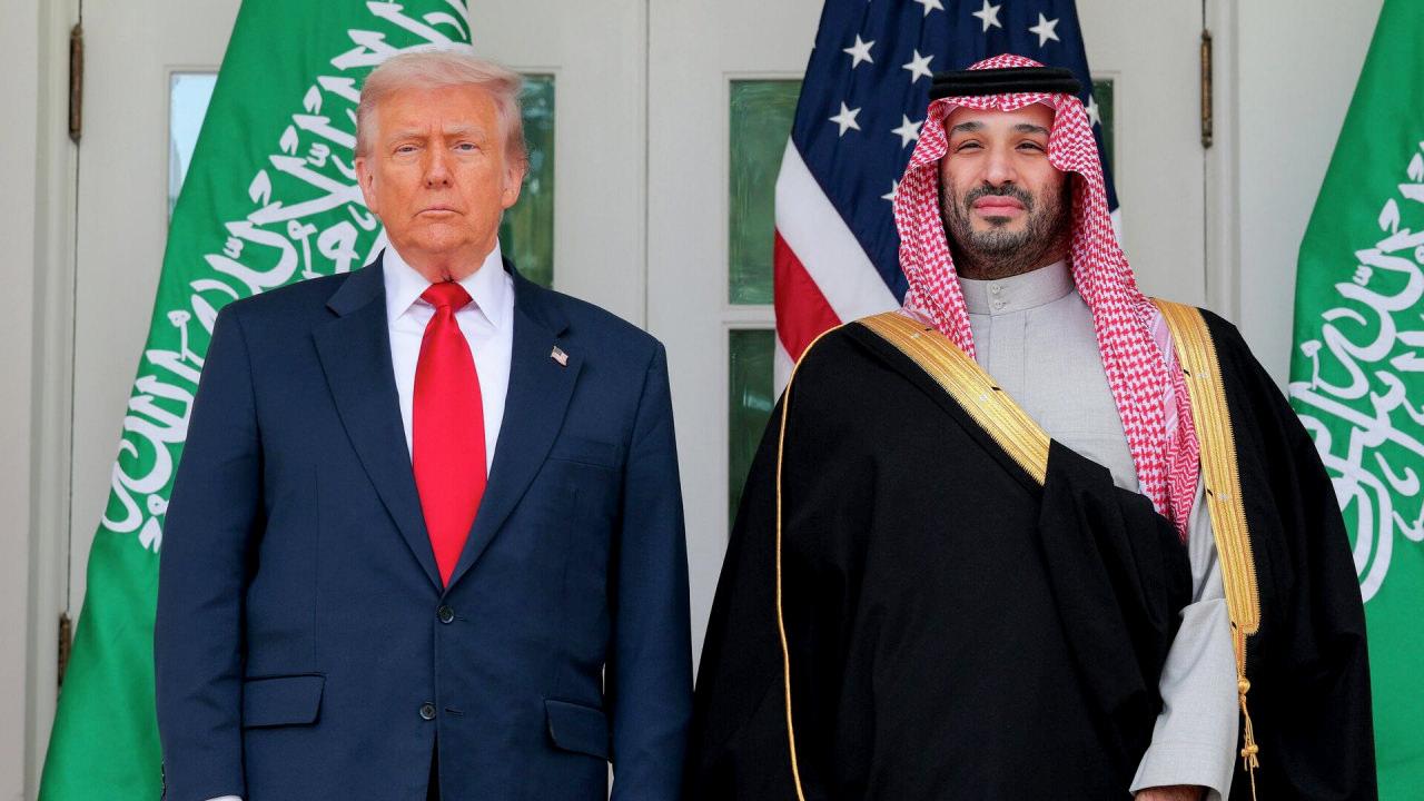 Prens bin Selman ve Donald Trump