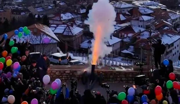 Saraybosna'da Ramazan, geleneksel top atışıyla karşılandı