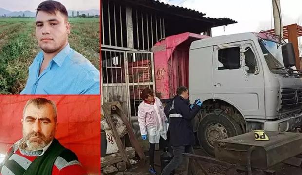 Aydın'da feci &ouml;l&uuml;m! Aracı tamir eden usta ve şof&ouml;r hayatını kaybetti...