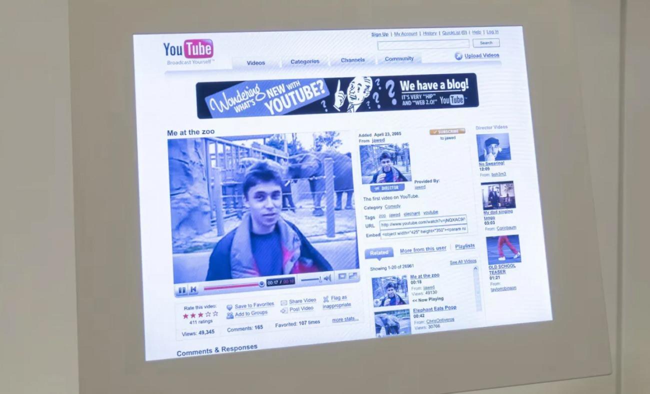 YouTube tarihinin ilk videosu artık m&uuml;zede!