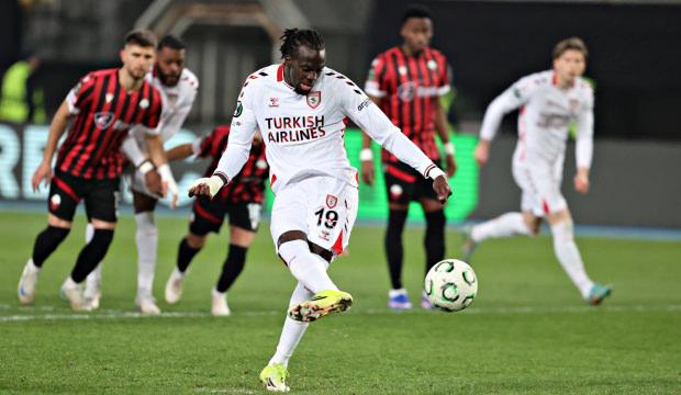 Zafer tek golle geldi! Samsunspor tur kapısını araladı