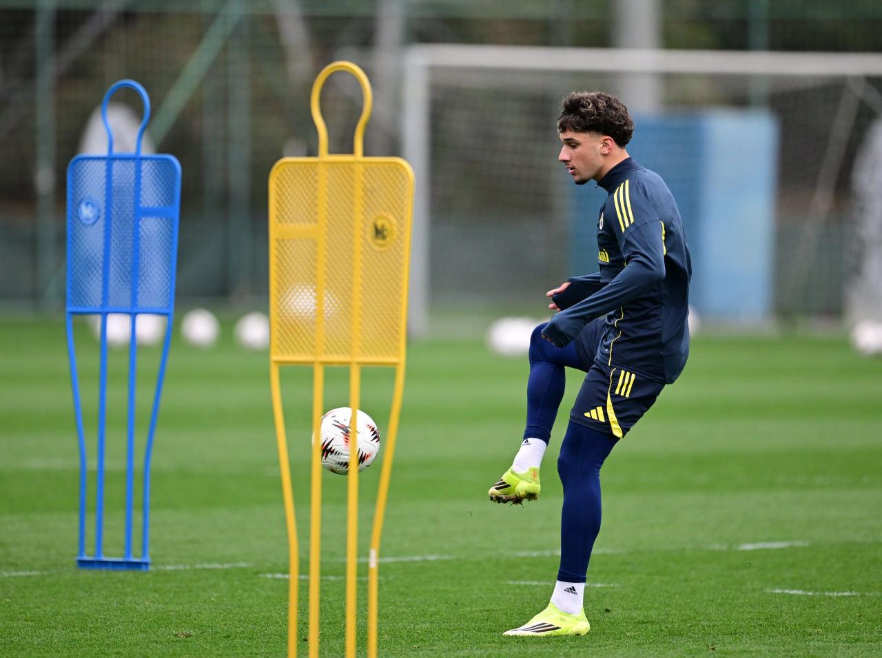 Çağrı Balta, Fenerbahçe antrenmanında