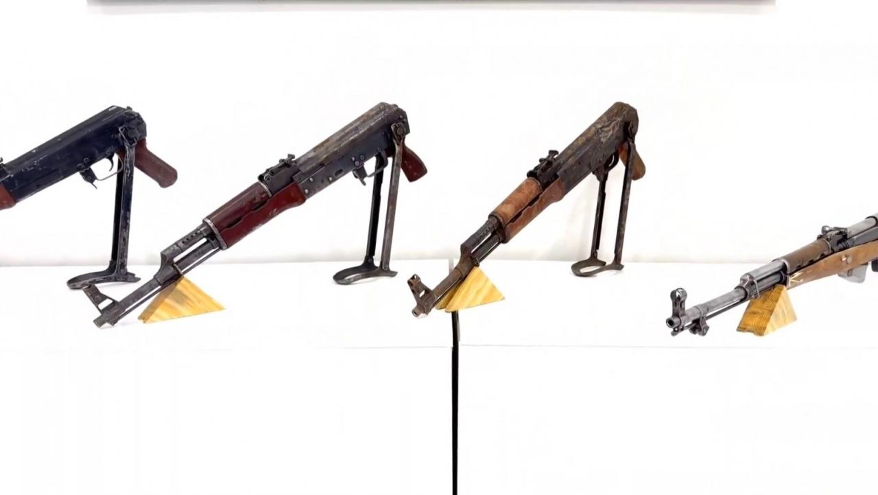 Operasyonda ele geçirilenler...